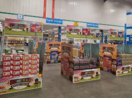 Bestway Wholesale rolls out new summer promotion Interior image of a Bestway Wholesale depot with the summer 2026 integrated campaign promo bays.