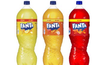 CCEP invests into Fanta 2L PMP range to push down prices Pack shots of Fanta two litre PMP bottles priced at £1.89 each.