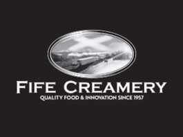 Fife Creamery acquired by Kitwave Wholesale Group The Fife Creamery logo is set against a black background.