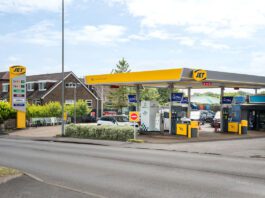 Karan Retail introduces first Jet locations Exterior image of a Jet forecourt location.