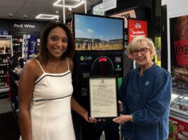 Nathalie Fullerton receives parliamentary praise Nathalie Fullerton, store owner of Go Local Partick, stands with Patricia Ferguson MP in her store to receive an Early Day Motion commendation for her role in representing the sector.