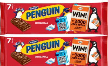 McVitie’s Penguin partners with Penguin Books on new promo Pack shots of McVitie's Penguin biscuits with the on-pack promotion for Penguin Books.