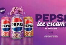 Retailers set to win in Pepsi Treats competition Advert for the Pepsi Treats range featuring cans of Pepsi Raspberry Ripple, Cherry & Vanilla and Salted Caramel.
