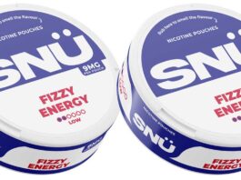 SNÜ launches Fizzy Energy nicotine pouch The new SNÜ Fizzy Energy nicotine pouch is available in four strengths and is said to combine a bold tropical taste with energy drink fizz.