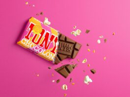 Tony’s Chocolonely unveils Popcorn Crunch bar The new Popcorn Crunch bar is described as being packed with roasted, caramelised popcorn pieces and covered in Tony's Chocolonely's creamy signature milk chocolate.