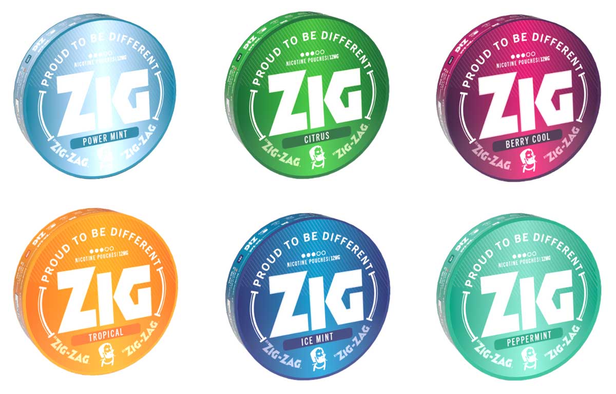 Republic Technologies UK is launching into the nicotine pouches market with its new ZIG range consisting of six flavours and three strengths.