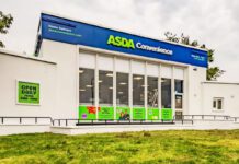 Asda Convenience rolls out with One-O-One partnership Exterior image of the Asda Convenience store on Croftfoot Road in Glasgow.