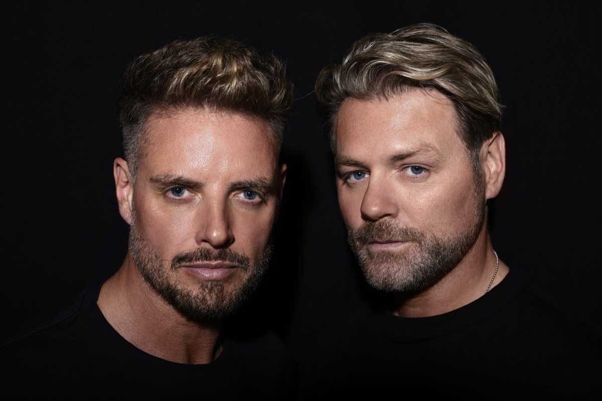 Boyzlife, consisting of Keith Duffy, from Boyzone, and Brian McFadden, from Westlife, will perform at Checkout Scotland.