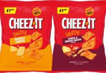 Cheez-It expands convenience offer with £1 PMP duo American savoury snack brand believes its new PMP format in two flavours will be a winner for convenience retailers and wholesalers.
