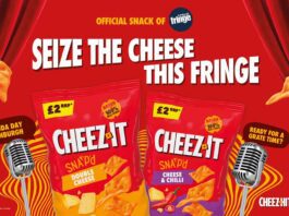 Cheez-It in Edinburgh Fringe tie-up Cheez-It has been announced as the Official Snack Partner of the Edinburgh Festival Fringe 2026, which starts tomorrow (7 August), in a bid to build further consumer awareness about the savoury brand.