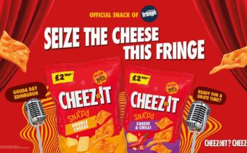 Cheez-It in Edinburgh Fringe tie-up Cheez-It has been announced as the Official Snack Partner of the Edinburgh Festival Fringe 2026, which starts tomorrow (7 August), in a bid to build further consumer awareness about the savoury brand.