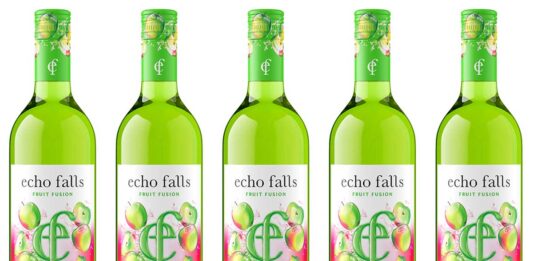 Echo Falls launches Sour Apple flavour The Echo Falls Fruit Fusion Sour Apple launch follows the success of a Blue Raspberry variant.