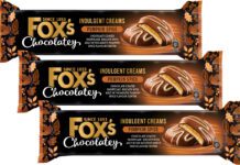 Fox’s Biscuits unveils new Pumpkin Spice flavour Pack shots of Fox's Chocolatey Pumpkin Spice Creams biscuits.