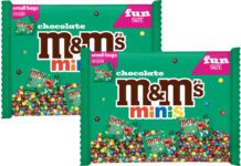 Mars Wrigley unveils new M&Ms Minis multipack for Halloween Pack shots of M&Ms Minis multipacks bags.