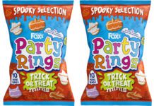 Party Rings Trick or Treat Minis return for Halloween Pack shots of Fox's Party Rings Trick or Treat Minis.