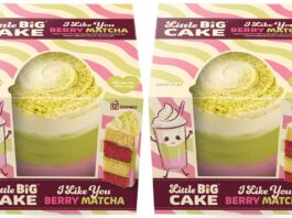Finsbury serves up strawberry matcha Little Big Cake Finsbury Food Group has expanded its Little Big Cake range with a strawberry/matcha-flavoured treat called I Like You Berry Matcha.