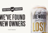 BrewDog launches ‘Under New Ownership’ campaign Promotional image for the BrewDog campaign 'Under New Ownership' with the BrewDog logo above text which reads 'We've found new owners'. There is also a can of BrewDog Lost Lager next to the text which has foam coming out the top of it.