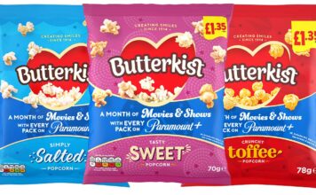 Butterkist pops up with Paramount+ promo KP Snacks popcorn brand Butterkist is running a new on-pack promotion for streaming service Paramount+.