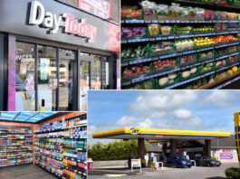 Demand for stores outstrips supply A collage of images showing the exterior of Day-Today Anniesland Road, the fresh fruit and veg section of Girish's Costcutter, a soft drinks cave and a Jet forecourt location.