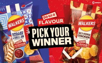 Walkers Do Us A Flavour duo hit shelves The two Do Us A Flavour finalists battling it out to become a permanent part of the Walkers range are Grilled Cheese & Chilli Jam and Salt & Pepper Chicken.