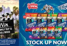 Golden Wonder launches Hollywood promotion Golden Wonder is running a Transform-A-Snack on-pack promotion offering shoppers the chance to win a family trip to Hollywood.