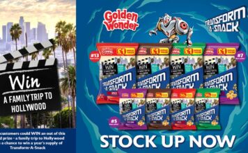 Golden Wonder launches Hollywood promotion Golden Wonder is running a Transform-A-Snack on-pack promotion offering shoppers the chance to win a family trip to Hollywood.