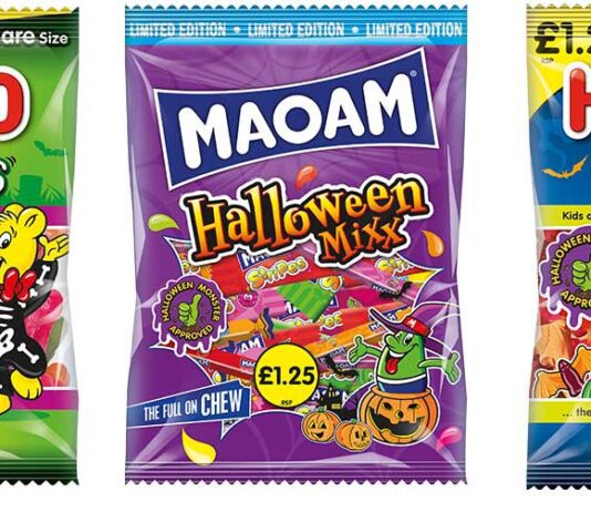 Haribo unveils Halloween line-up The Haribo Halloween range includes a convenience channel exclusive – a Sour Bats PMP sharing bag.