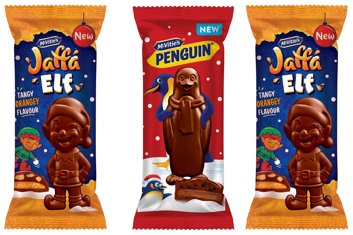 McVitie's is making its way to the festive chocolate aisle with the new Jaffa Elf and Penguin Milk Chocolate Treats.
