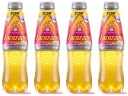 Lucozade adds a sherbet twist The Lucozade Energy range is expanding with a new Sherbet Twist Zero Sugar flavour that's described as zingy and nostalgic.