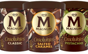 Magnum relaunches Pints as Crackables The Magnum Crackables range features Classic, Salted Caramel and Pistachio variants with improved recipes and updated packaging, says the ice cream maker.
