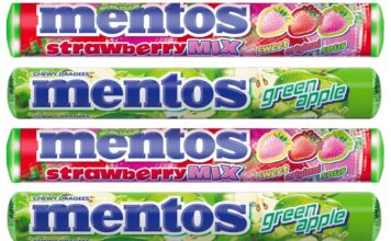 Mentos brings fresh flavours with Booker launches Confectionery giant Perfetti Van Melle has expanded its singles range with Mentos Strawberry Mix Roll and Mentos Green Apple Roll ,launching exclusively in Booker depots.
