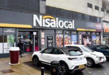 Jay Javid plots out expansion with Co-op Wholesale Exterior image of Nisa Local Cambuslang.