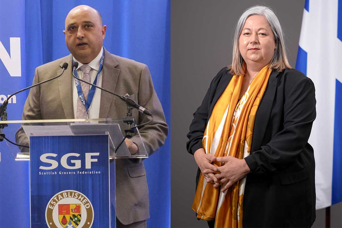 The Scottish Grocers' Federation chief executive, Pete Cheema, has discussed the problem of the illicit trade with the Scottish Government Minister for Victims and Community Safety, Kirsten Oswald.