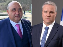 Food price cap plan slammed Scottish Grocers' Federation chief exec Pete Cheema and Minister for Business Tom Arthur. Ministerial photo: flickr.com/Scottish Government.