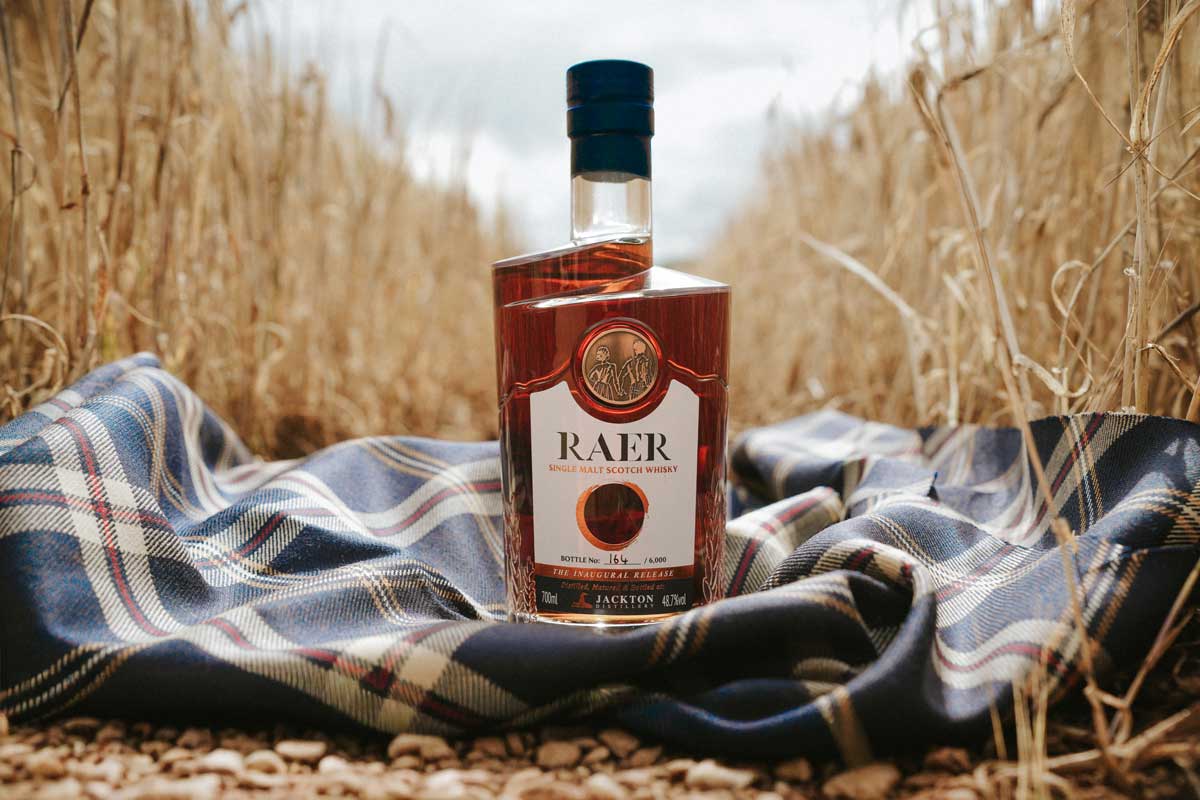 Lowland whisky maker Jackton Distillery has officially launched its first single malt expression, RAER Single Malt Whisky, The Inaugural Release.