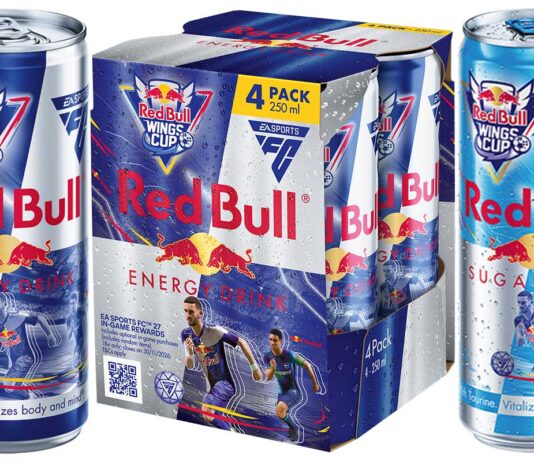 Red Bull promo for EA SPORTS FC 27 The Red Bull Wings Cup and associated promotion features across a range of formats.
