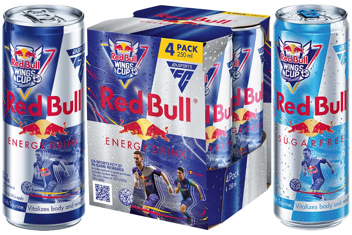 The Red Bull Wings Cup and associated promotion features across a range of formats.