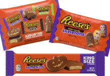 Reese’s rolls out a range of seasonal treats for Halloween Pack shots of Reese's Assorted Snack Size Pumpkins, Ghosts & Bats Shapes, Peanut Butter Skeletons and Peanut Butter Pumpkins Cups King Size two-pack.