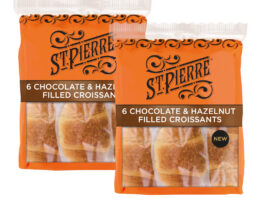 St Pierre secures listing for Chocolate & Hazelnut Croissants Pack shots of St Pierre 6 Chocolate & Hazelnut Filled Croissaints.