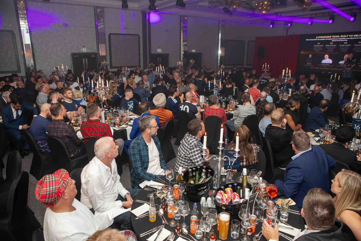 The trade show hosted by UWS included a Scottish-themed dinner and Day-Today Awards ceremony.
