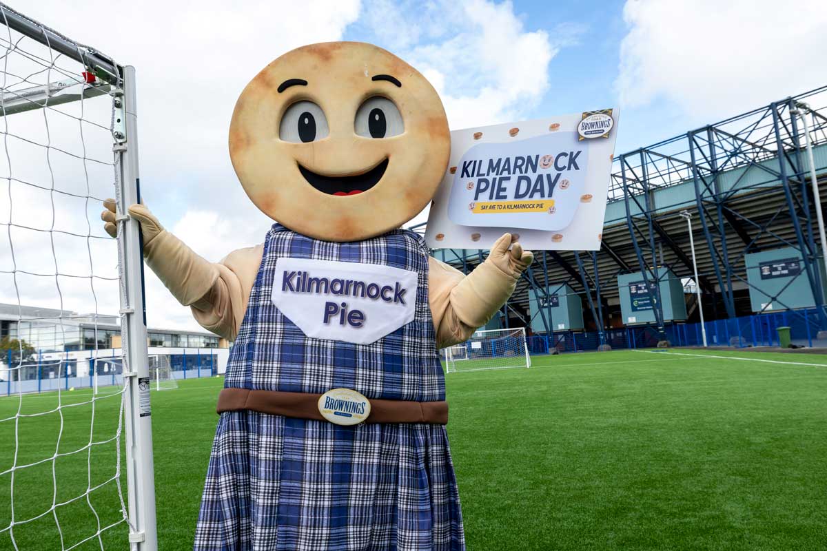 The consumer contest launched with the Kilmarnock Pie Man mascot visiting some of the town's most recognisable landmarks.