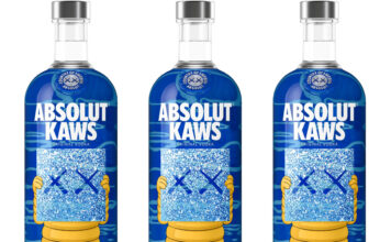Absolut Vodka unveils new Artist Edition with KAWS Pack shots of Absolut Vodka Artist Edition with the 2026 design from KAWS.