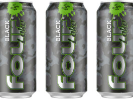 Four Loko Black is back on shelves Pack shots of Four Loko Black.