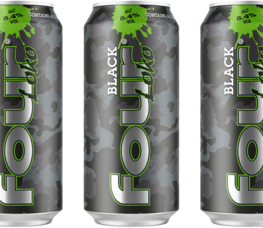 Four Loko Black is back on shelves Pack shots of Four Loko Black.