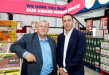 Parfetts changes name to Go Local Wholesale Noel Robinson and Guy Swindell, joint managing directors at Go Local Wholesale, stand together in one of the depot locations.