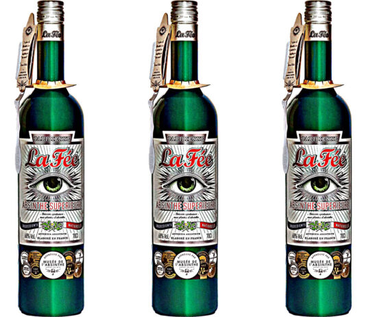 LMB UK announces deal with absinthe brand La Fée Pack shots of La Fée absinthe 700ml bottles.