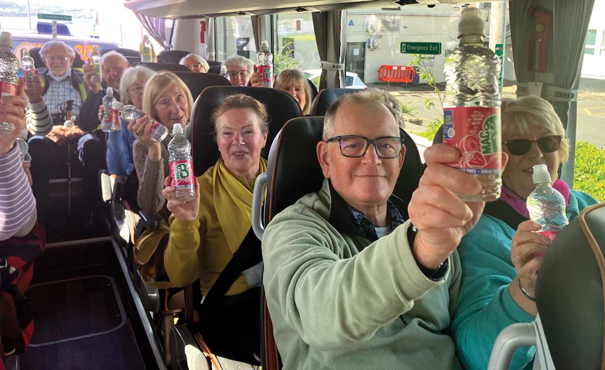 Members of Grey Matters Active Ageing went on a day trip to Loch Katrine and Callander thanks to a Macb Live Bold Community Fund donation.
