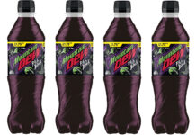 Mountain Dew goes Pitch Black with new flavour Pack shots of Mountain Dew Pitch Black bottles.