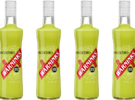 Warninks launches Pistachio White Chocolate Advocaat Pack shots of Warninks Pistachio White Chocolate liqueur.