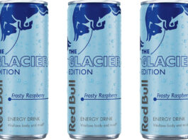 Red Bull launches new Glacier Edition Pack shots of Red Bull The Glacier Edition.